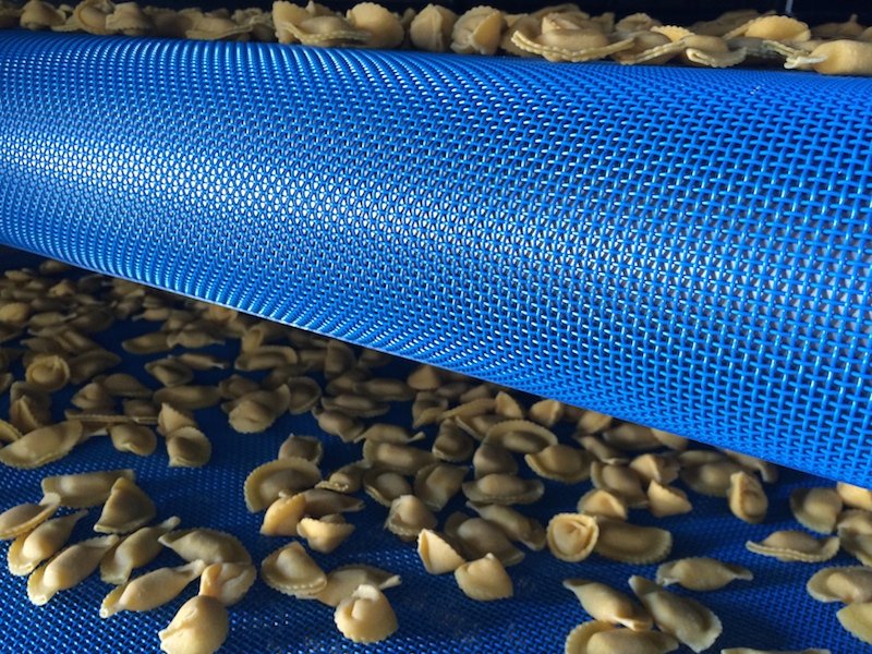 Pré-séchoirs et Refroidisseurs à bandes pour pâtes fraîches et farcies