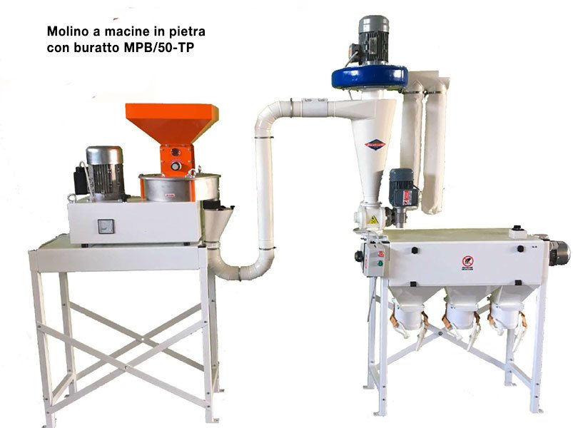 Moulins Usines pour Fabriques de pâtes : broyage des céréales et légumes