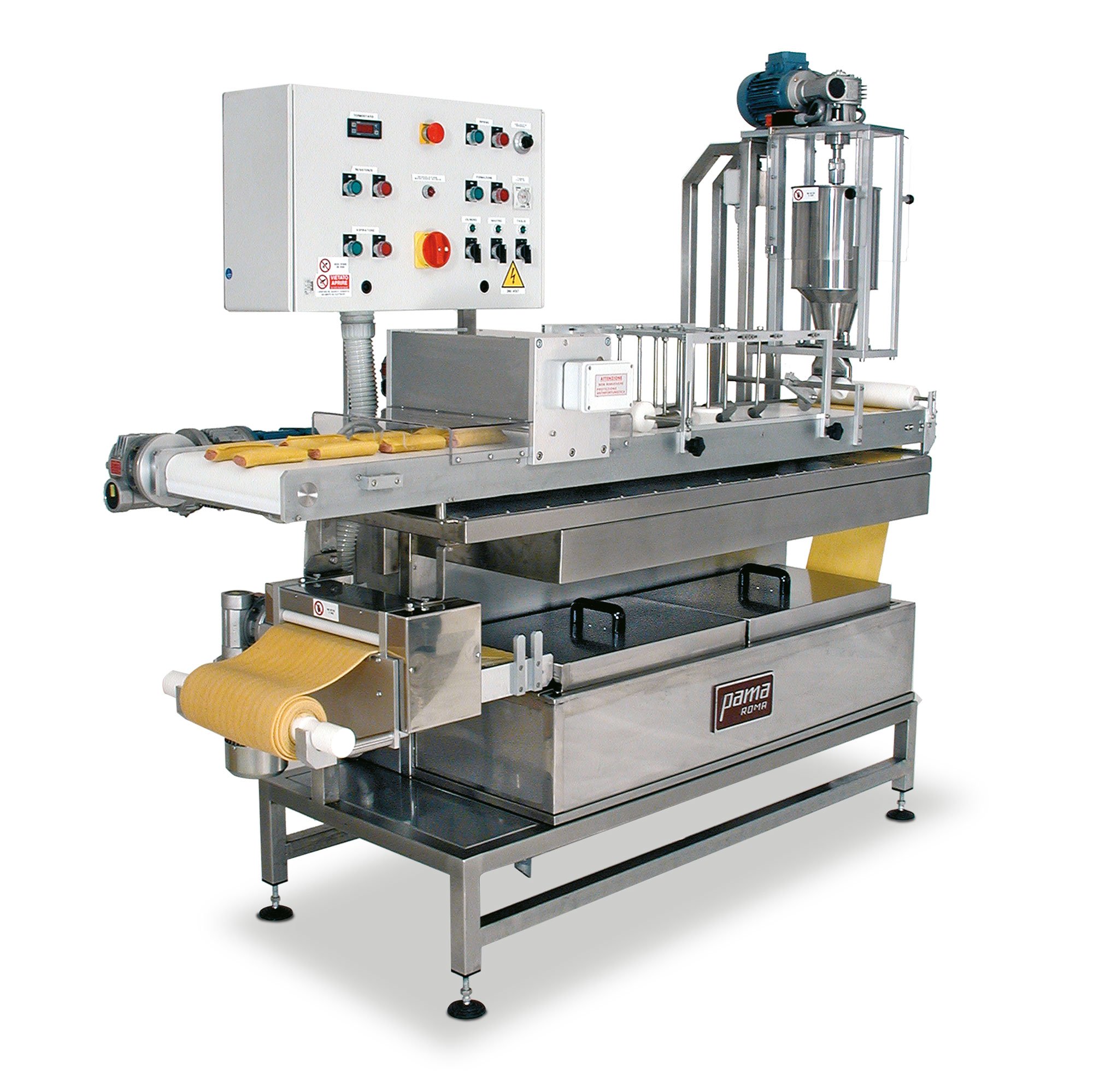 Machine installations pour lasagnes et cannellonis précuits